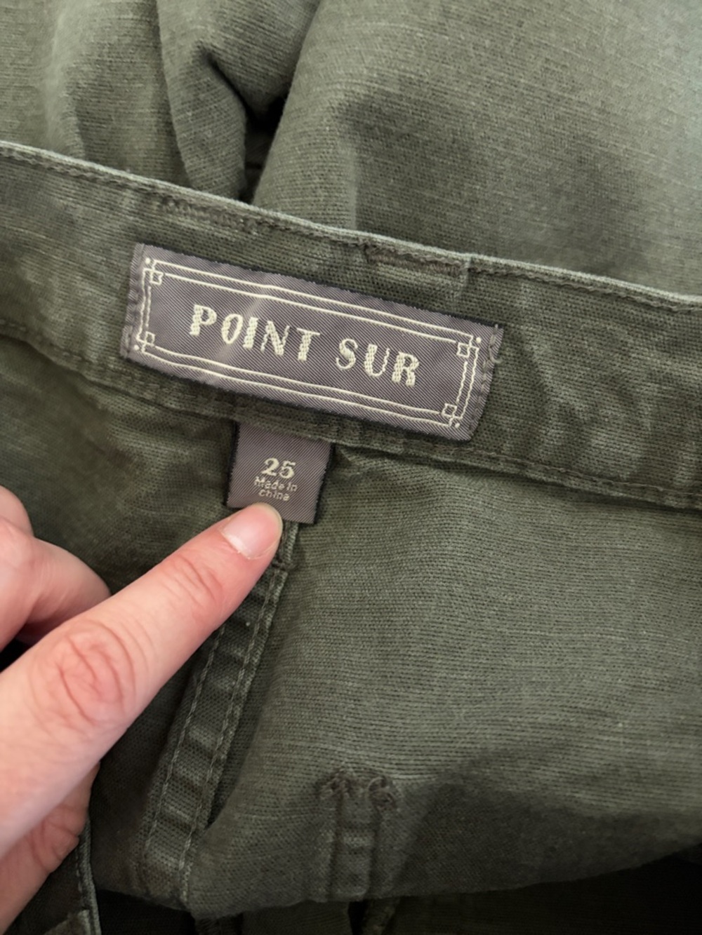 Jcrew Women's Dark Green Casual Capris - Picture 2 of 10